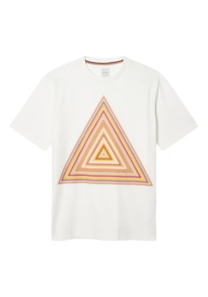 Paul Smith triangle-print T-shirt - White