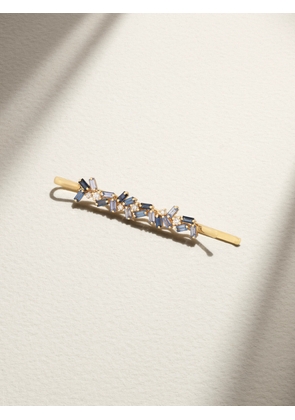 Suzanne Kalan - 18-karat Gold, Sapphire And Diamond Hair Slide - One size