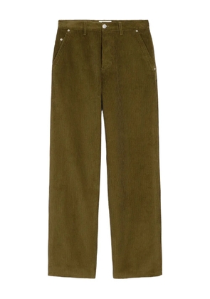 AMI Paris corduroy loose-fit trousers - Green