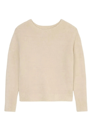 Marc O'Polo textured round-neck sweater - Neutrals