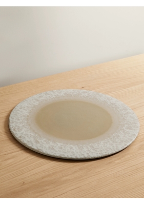 L'Objet - Terra 37cm Porcelain Charger Plate - Orange - One size