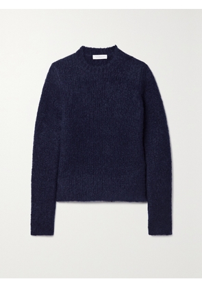 Gabriela Hearst - Philippe Cashmere And Silk-blend Bouclé Sweater - Blue - x small,small,medium,large,x large