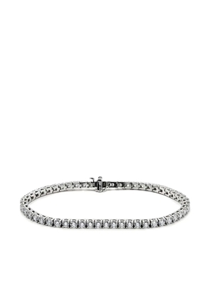Jewels Aficionado 18kt white gold diamond tennis bracelet - Silver