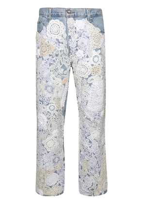 EARTHLING VIP Poetic Lust wide-leg jeans - Blue