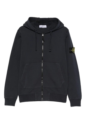 Stone Island zip-fastening hoodie - Blue