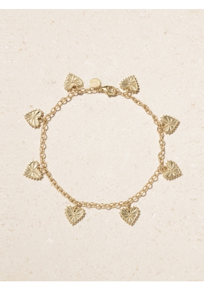 Marlo Laz - Agape 14-karat Gold Diamond Anklet - One size