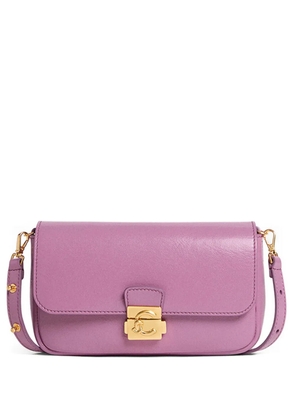 Coccinelle mini lock-fastening shoulder bag - Pink