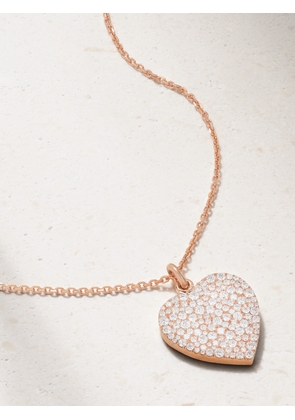 Anita Ko - Pebble 18-karat Rose Gold Diamond Necklace - One size