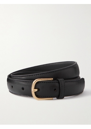 TOTEME - Leather Belt - Black - 70,80,90