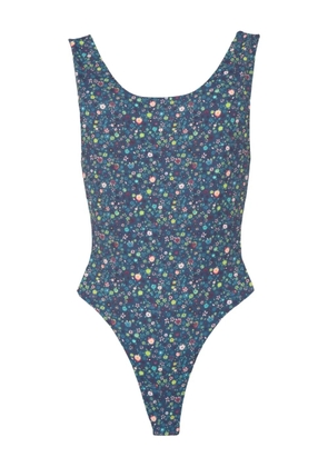 Lhd key biscayne floral bodysuit - Blue