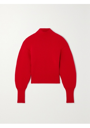 Ferragamo - Wool And Cashmere-blend Sweater - Red - x small,small,medium,large