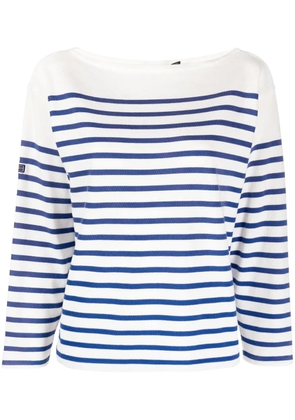 Polo Ralph Lauren Mariner striped cotton top - White