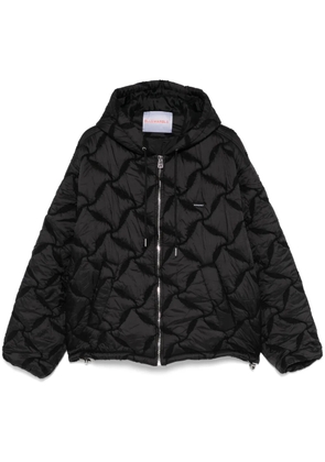 BLUEMARBLE hooded bomber jacket - Black