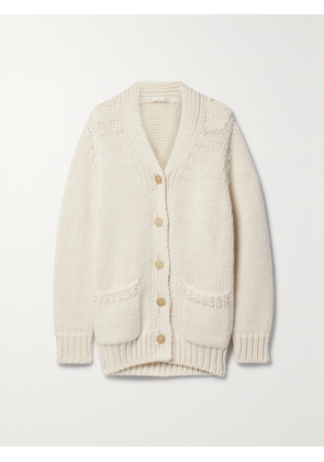 The Row - Evesham Merino Wool Cardigan - Cream - x small,small,medium,large,x large