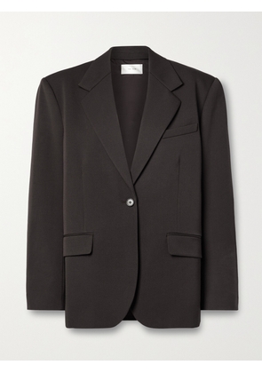 The Row - Viper Grain De Poudre Wool Blazer - Brown - x small,small,medium,large