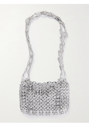 RABANNE - 1969 Nano Chainmail Shoulder Bag - Silver - One size