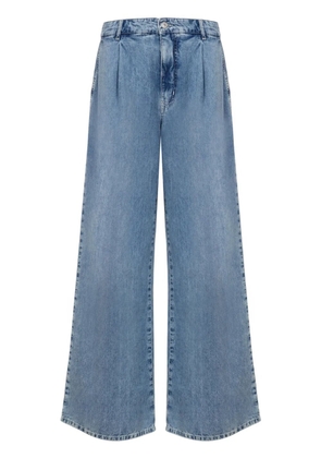 MOSCHINO JEANS wide-leg jeans - Blue