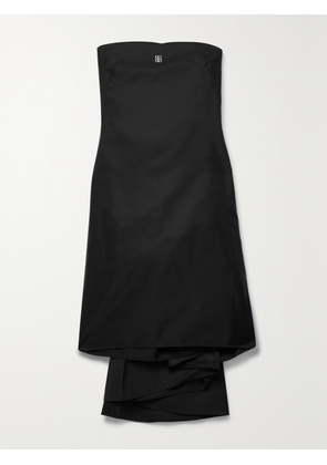 Givenchy - Draped Embellished Twill Mini Dress - Black - FR 34,FR 36,FR 38,FR 40,FR 42,FR 44