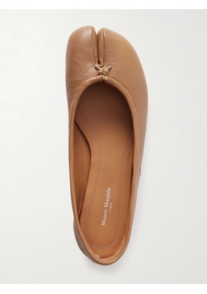 Maison Margiela - Tabi Split-toe Leather Ballet Flats - Neutrals - IT35,IT35.5,IT36,IT36.5,IT37,IT37.5,IT38,IT38.5,IT39,IT39.5,IT40,IT40.5,IT41