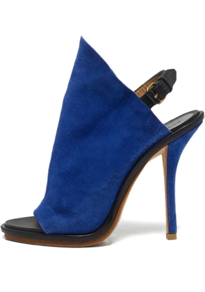Balenciaga Pre-Owned Glove open-toe sandals - Blue