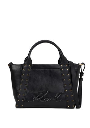 Karl Lagerfeld small K/Ville top-handle tote bag - Black