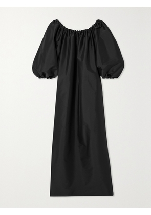 BERNADETTE - Bobby Gathered Taffeta Maxi Dress - Black - FR 34,FR 36,FR 38,FR 40,FR 42,FR 44