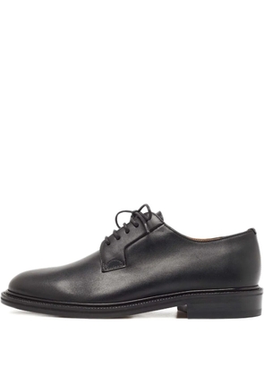 Valentino Garavani Pre-Owned 2024 leather derby shoes - Black