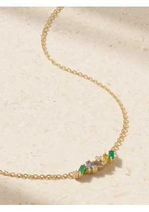 Suzanne Kalan - 18-karat Gold Multi-stone Necklace - One size