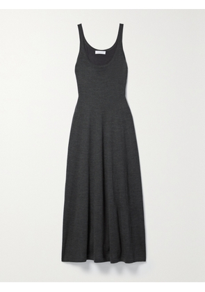 Gabriela Hearst - Kallie Wool And Silk-blend Jersey Maxi Dress - Black - x small,small,medium,large,x large