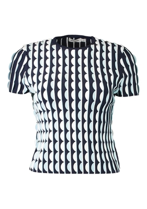 Simkhai Kendra patterned T-shirt - Blue
