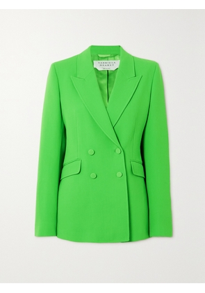 Gabriela Hearst - Stephanie Double-breasted Wool-crepe Blazer - Green - IT36,IT38,IT40,IT42,IT44,IT46,IT48
