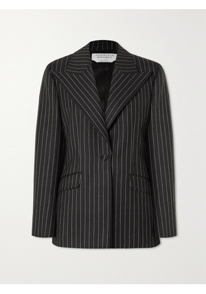 Gabriela Hearst - Leiva Pinstriped Wool-twill Blazer - Gray - IT36,IT38,IT40,IT42,IT44,IT46
