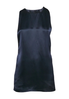 Ferragamo Pre-Owned 2024 silk-satin top - Blue