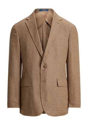 Polo Ralph Lauren checked blazer - Brown