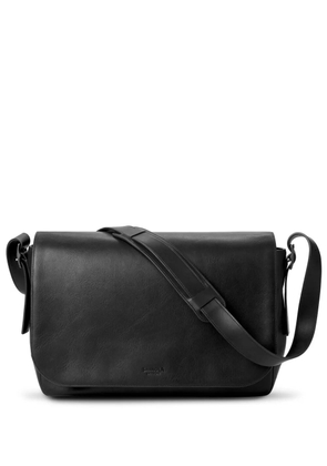 Shinola Runwell leather messenger bag - Black