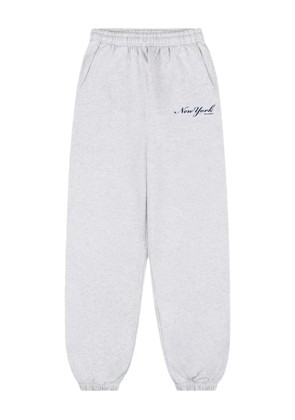 Sporty & Rich New York track pants - Grey