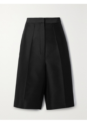 The Row - Flash Wool And Silk-blend Shorts - Black - US0,US2,US4,US6,US8,US10,US12