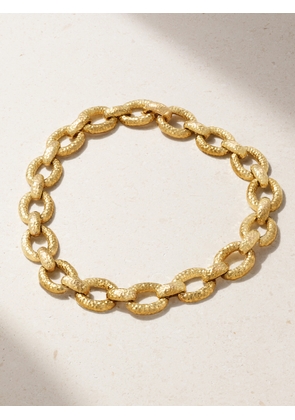 DAVID WEBB - Anchor 18-karat Gold Necklace - One size