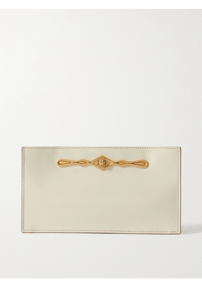 Métier - + Fernando Jorge Ease Embellished Glossed-leather Clutch - White - One size