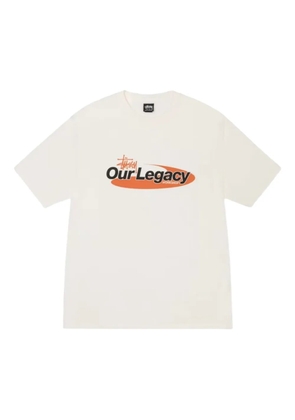 Stüssy x Our Legacy Work Shop Swirl T-shirt - Neutrals