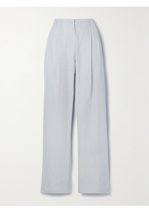 The Row - Gaugin Pleated Silk Wide-leg Pants - White - US0,US2,US4,US6,US8,US12,US14