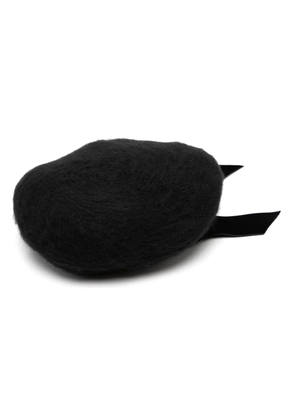 Jennifer Behr bow beret - Black