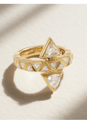 Marina B - Triangoli Freccia 18-karat Gold Diamond Ring - 7