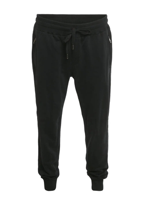 Dolce & Gabbana Pre-Owned logo-plaque track pants - Black