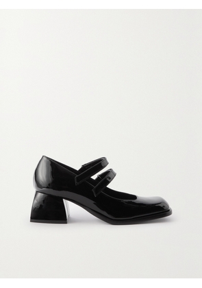 NODALETO - Bulla Bacara Patent-leather Mary Jane Pumps - Black - IT35,IT36,IT36.5,IT37,IT37.5,IT38,IT38.5,IT39,IT39.5,IT40,IT40.5,IT41