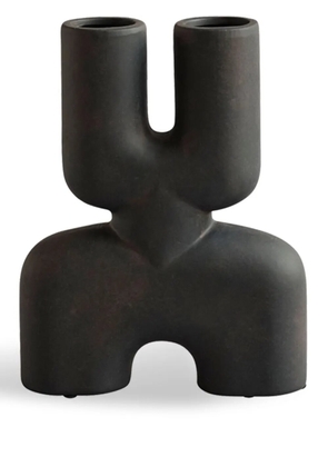 101 Copenhagen mini Cobra Double vase - Black