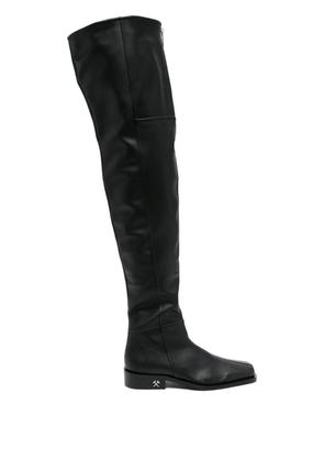 GmbH zip-front overknee boots - Black