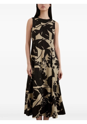 Marc O'Polo floral-print sleeveless dress - Neutrals