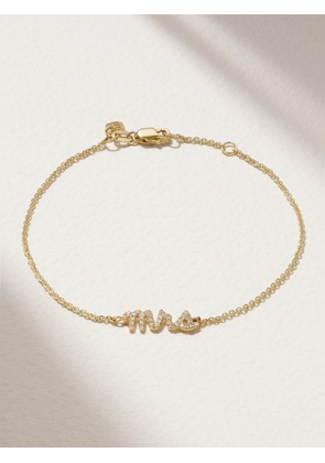 Sydney Evan - Mrs 14-karat Gold Diamond Bracelet - One size