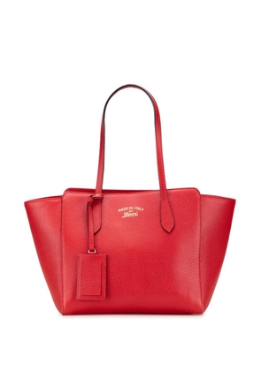 Gucci Pre-Owned 2016-2025 Medium Dollar Calfskin Swing tote bag - Red